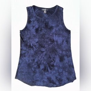 Women’s Tahari black and blue muscle tank size medium